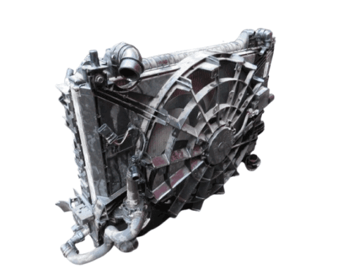 JAGUAR XF 2015-2019 2.0LTR DIESEL RADIATOR RAD PACK COMPLETE GX73-19710-BC - Image 4