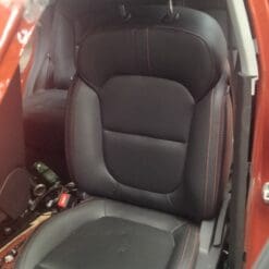 MG ZS  2017-2023 PASSENGER SIDE FRONT LEATHER SEAT IN RED STITCHING GENUINE