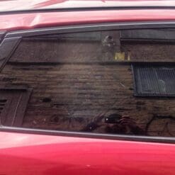 JAGUAR F PACE 2018-2022 GENUINE DRIVER SIDE REAR RIGHT WINDOW DROP GLASS TINTED