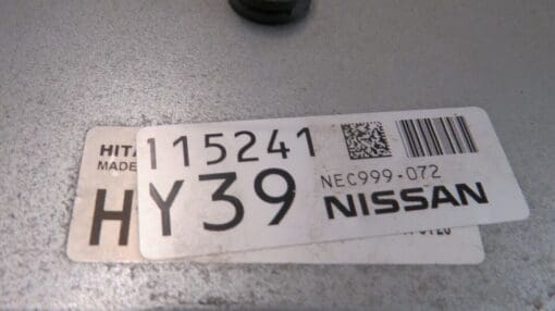 NISSAN JUKE 2010-2019 1.6LTR PETROL ENGINE CONTROL MODULE ECU NEC999-072 - Image 3