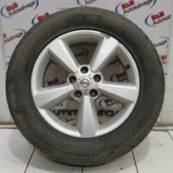 NISSAN QASHQAI J10 JJ10 2007-2010 17" 5 SPOKE ALLOY SPARE WHEEL & TYRE 215/65/17