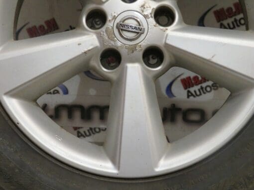 NISSAN QASHQAI J10 JJ10 2007-2010 17" 5 SPOKE ALLOY SPARE WHEEL & TYRE 215/65/17 - Image 3