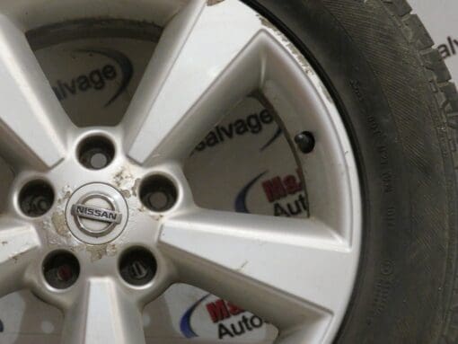 NISSAN QASHQAI J10 JJ10 2007-2010 17" 5 SPOKE ALLOY SPARE WHEEL & TYRE 215/65/17 - Image 4
