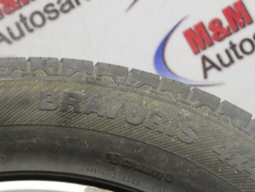 NISSAN QASHQAI J10 JJ10 2007-2010 17" 5 SPOKE ALLOY SPARE WHEEL & TYRE 215/65/17 - Image 8