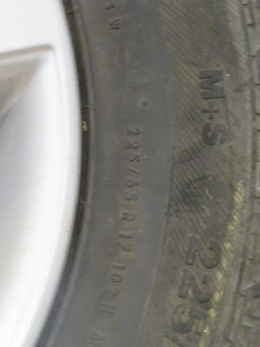 NISSAN QASHQAI J10 JJ10 2007-2010 17" 5 SPOKE ALLOY SPARE WHEEL & TYRE 215/65/17 - Image 9