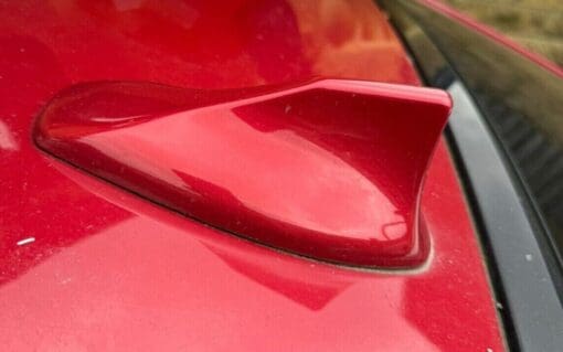 JAGUAR XE 2015-2019 ROOF SHARK FIN ANTENNA IN RED GENUINE DX23-19C089-FD