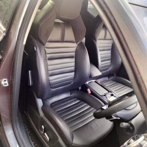 MG HS 2021-2024 DRIVER SIDE FRONT LEATHER SEAT IN RED STITICHING