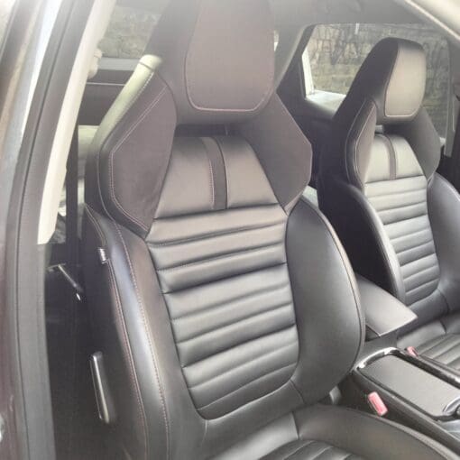 MG HS 2021-2024 DRIVER SIDE FRONT LEATHER SEAT IN RED STITICHING - Image 2