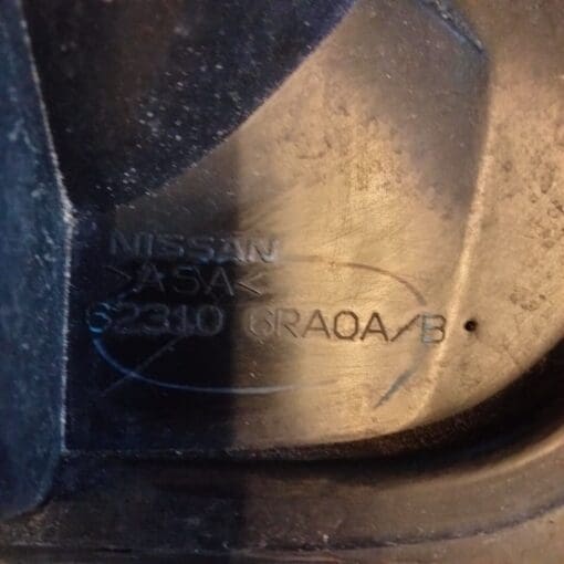 NISSAN X-TRAIL 2020-2024 FRONT BUMPER GRILL WITH EMBLEM GENUINE 62310-6RA0A - Image 4