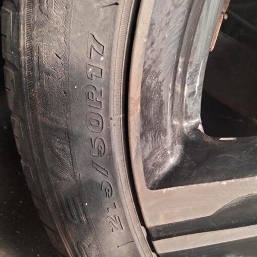 MG ZS SUV 2018-2024 17" 5-SPOKE ALLOY WHEEL RIM WITH TYRE 215/50/R17 - Image 3