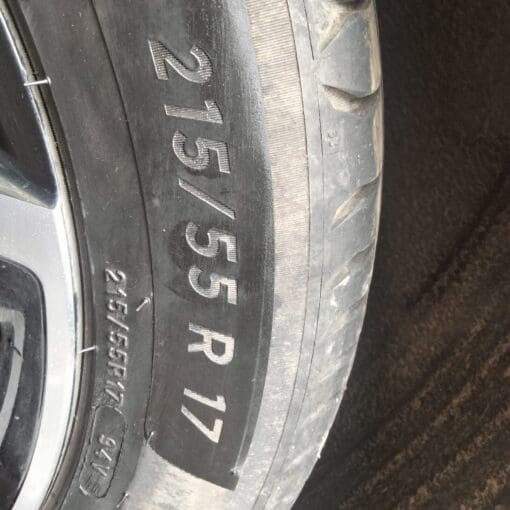 MG ZS 2019-2023 17" 5-SPOKE ALLOY WHEEL RIM WITH TYRE 215/55R17 - Image 4