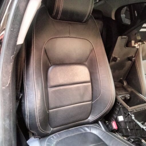 JAGUAR XE 2015-2021 DRIVER SIDE FRONT LEATHER SEAT IN WHITE STITCHING GENUINE - Image 2