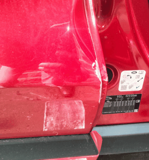 JAGUAR F PACE 2018-2022 GENUINE DRIVER SIDE REAR RIGHT DOOR SHELL IN RED - Image 2