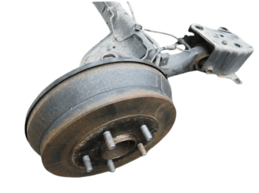 NISSAN JUKE F15 2010-2019 1.6 PETROL REAR AXLE BEAM WITH DRUMS AND BEARINGS - Image 4