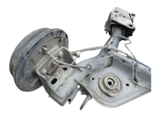 NISSAN JUKE F15 2010-2019 1.6 PETROL REAR AXLE BEAM WITH DRUMS AND BEARINGS - Image 5