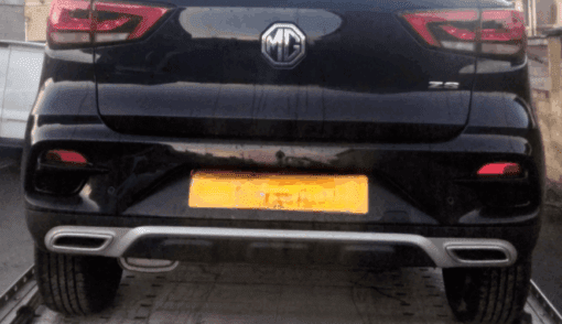 MG ZS 2021-2024 REAR BUMPER COVER PANEL WITH DIFFUSER REFLECTOR PARKING SENSORS