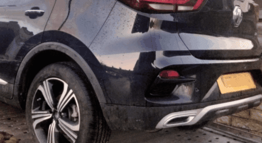 MG ZS 2021-2024 REAR BUMPER COVER PANEL WITH DIFFUSER REFLECTOR PARKING SENSORS - Image 3