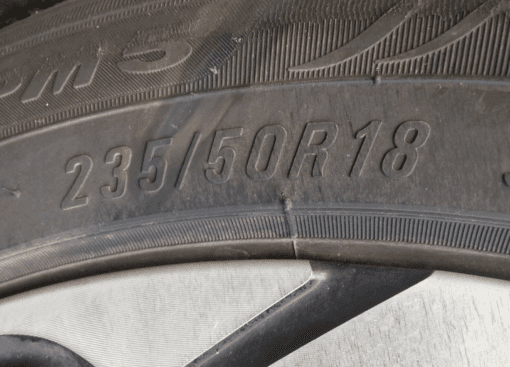 MG HS SUV 2018-2024 18" 5-SPOKE ALLOY WHEEL RIM WITH TYRE 235/50/R18 - Image 3
