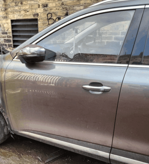 MG HS 2021-2024 PASSENGER SIDE FRONT LEFT GENUINE DOOR SHELL IN GREY