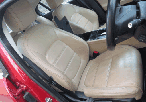 JAGUAR XE 2015-2021 DRIVER SIDE FRONT FULL LEATHER SEAT COMPLETE GENUINE