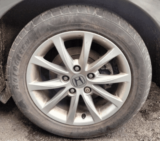 HONDA CIVIC MK9 2012-2016 16" ALLOY WHEEL RIM & TYRE SPARE 205/55/ZR16