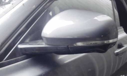 JAGUAR XF 2015-2019 PASSENGER SIDE FRONT LEFT DOOR WING MIRROR IN GREY A049504