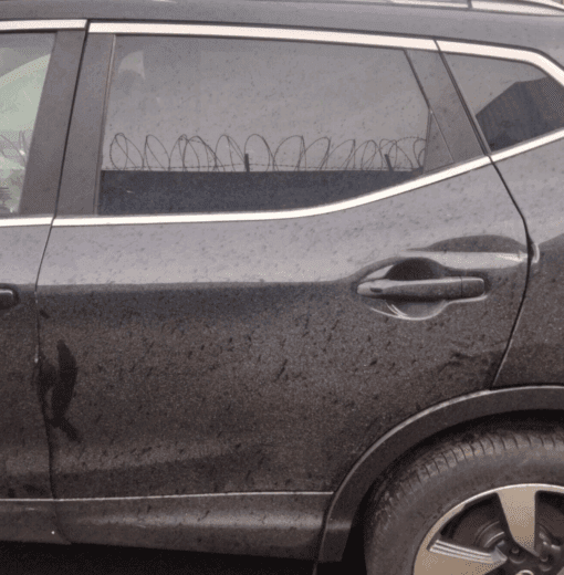 NISSAN QASHQAI J11 2014-2020 PASSENGER SIDE REAR LEFT DOOR SHELL IN BLACK