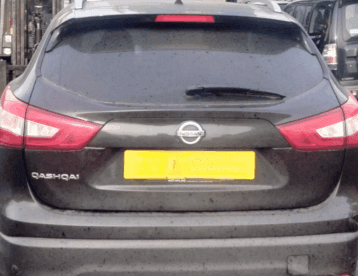 NISSAN QASHQAI J11 2014-2020 REAR TAILGATE BOOT LID SHELL WITH SCREEN IN BLACK