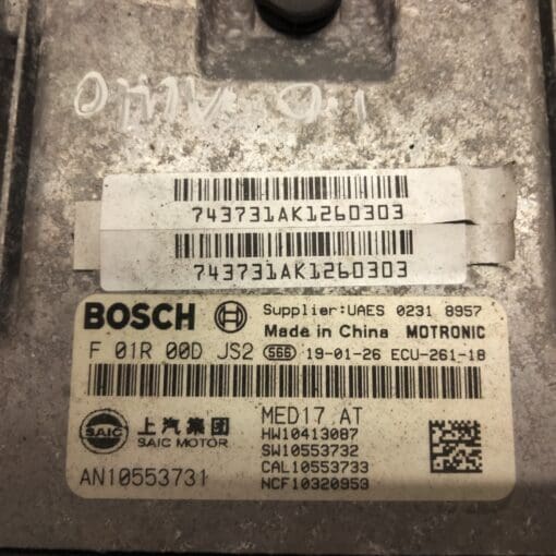MG ZS 2021-2024 1.0LTR AUTO ENGINE CONTROL UNIT ECU GENUINEV F0100DJS2 - Image 3
