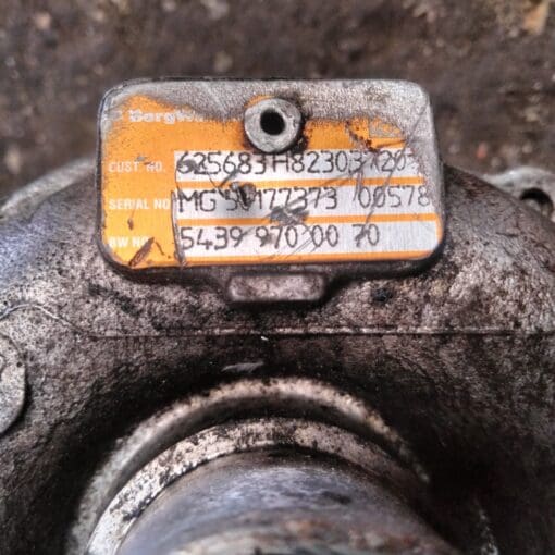 NISSAN QASHQAI J10 2006-2010 1.5LTR DIESEL TURBO TURBOCHARGER 625683H82303720 - Image 3