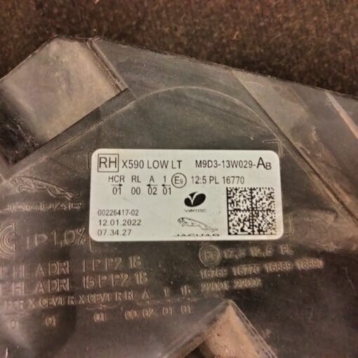 JAGUAR I PACE 2018-2024 DRIVER SIDE FRONT LED HEADLIGHT M9D3-13W029-AB - Image 8