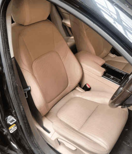 JAGUAR XF 2015-2021 DRIVER SIDE FRONT FULL LEATHER SEAT COMPLETE GENUINE
