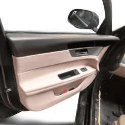 JAGUAR XF 2015-2021 PASSENGER SIDE FRONT LEATHER DOOR CARD TRIM PANEL