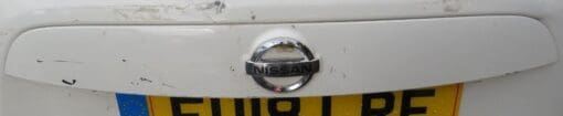 NISSAN JUKE 2014-2019 TAILGATE HANDLE PUSH BUTTON RELEASE SWITCH TRIM