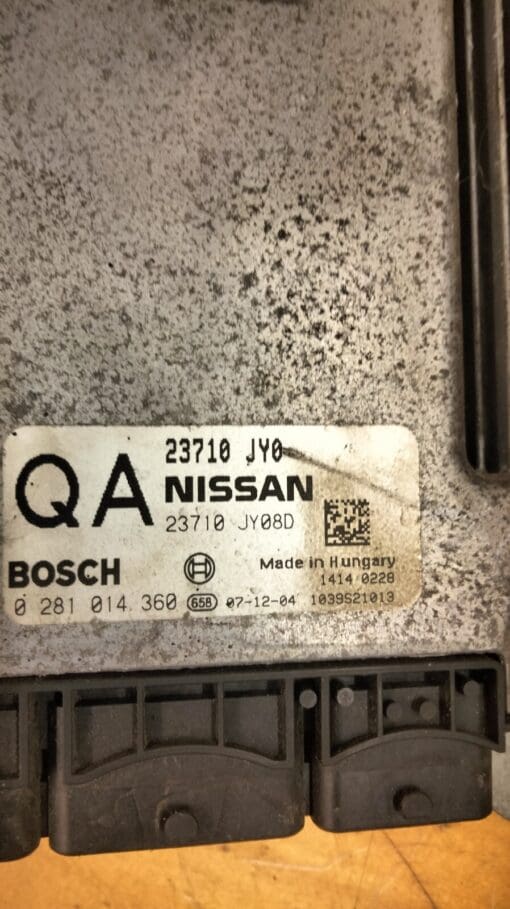 NISSAN QASHQAI J10 2007-2013 2.0 DCI  ENGINE UNIT ECU MODULE 23710-JY08D - Image 2