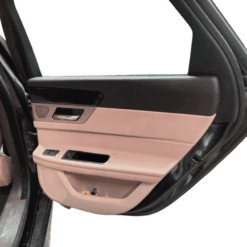 JAGUAR XF 2015-2021 DRIVER SIDE REAR LEATHER DOOR CARD TRIM PANEL