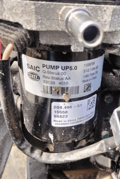 MG ZS EV 2021-2024 VACUUM PUMP ELECTRIC GENUINE 11006708 - Image 2