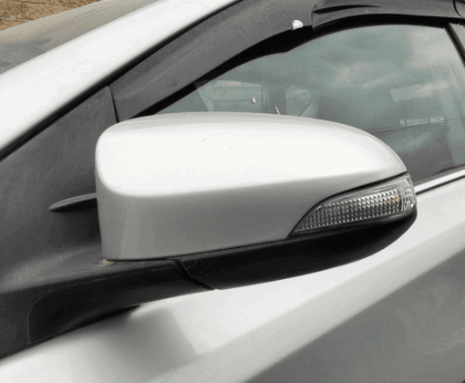 TOYOTA AURIS 2014-2018 PASSENGER SIDE FRONT DOOR WING MIRROR IN SILVER 026983
