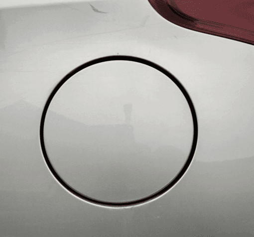 TOYOTA AURIS 2014-2018 FUEL FILLER FLAP GENUINE IN SILVER