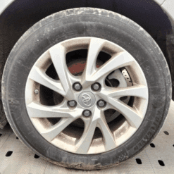 TOYOTA AURIS 2014-2018 16" 5-SPOKE ALLOY WHEEL RIM WITH TYRE 205/55R16