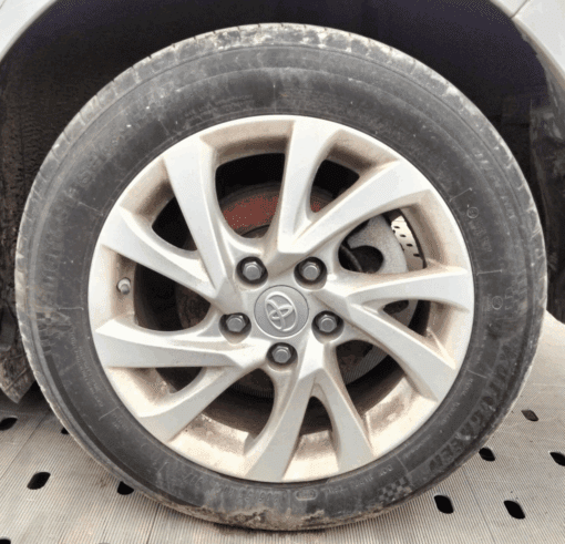 TOYOTA AURIS 2014-2018 16" 5-SPOKE ALLOY WHEEL RIM WITH TYRE 205/55R16