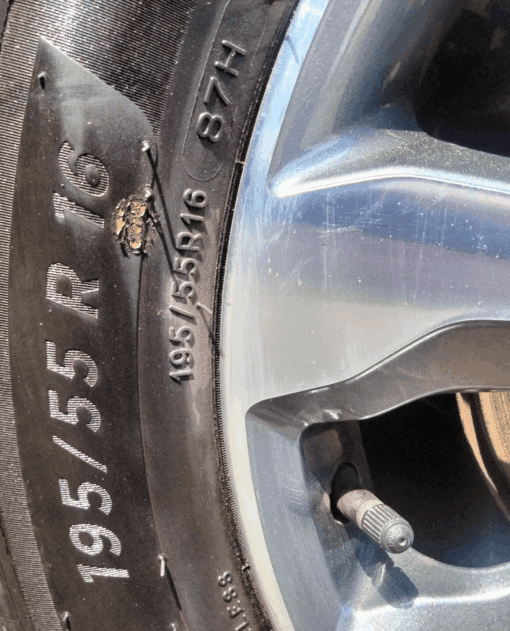 KYA STONIC 2 2018-2024 16" 5-SPOKE ALLOY WHEEL RIM WITH TYRE 195/55R16 - Image 2