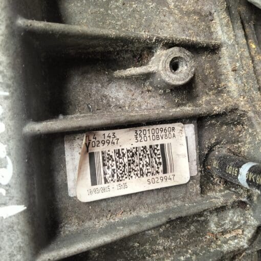 NISSAN JUKE F15 1.2LTR PETROL 6 SPEED MANUAL GEARBOX 320100960R - Image 5