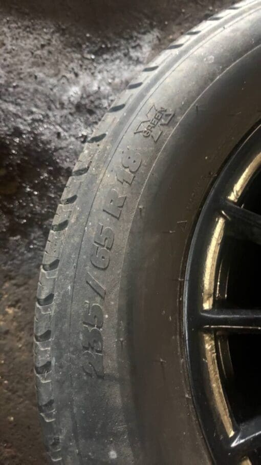 JAGUAR F PACE 2015-2022 18'' 5-SPOKE ALLOY WHEEL RIM WITH TYRE 235/65R18 - Image 5