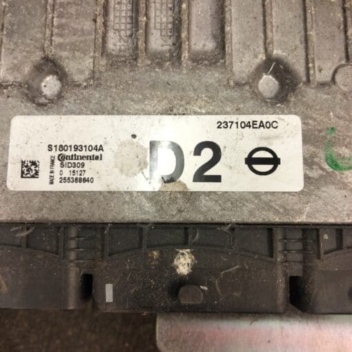 NISSAN QASHQAI J11 2014-2020 1.5LTR DIESEL ENGINE CONTROL MODULE ECU 237104EA0C - Image 2