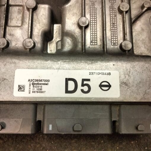 NISSAN QASHQAI J11 2014-2020 1.5LTR DIESEL ECU KIT  WITH KEY COMPLETE 23710HX43B - Image 9