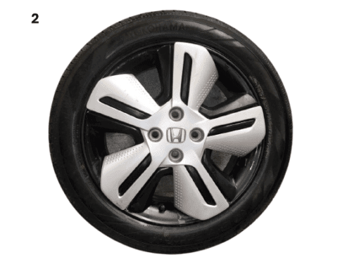 HONDA JAZZ MK5 2020-2024 SET OF 4x  16'' ALLOY  WHEEL WITH TYRE 185/55/R16 - Image 3