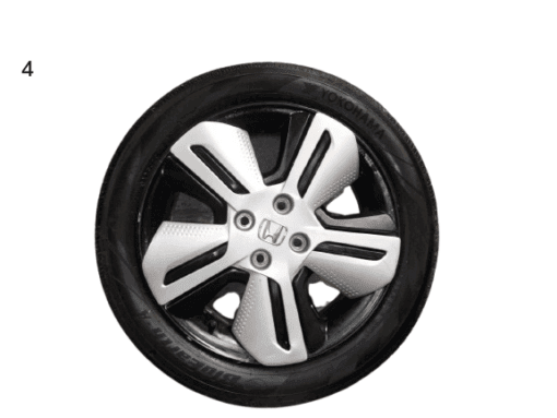 HONDA JAZZ MK5 2020-2024 SET OF 4x  16'' ALLOY  WHEEL WITH TYRE 185/55/R16 - Image 6