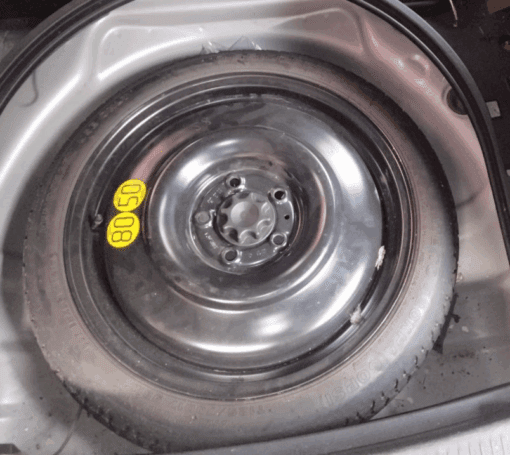 TOYOTA AURIS 2014-2018 SPACE SAVER SPARE WHEEL 17" 5 STUD TYRE 125/70D17