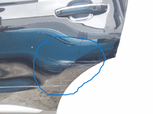 MG ZS 2018-2024 PASSENGER SIDE REAR LEFT  DOOR SHELL IN BALCK - Image 2